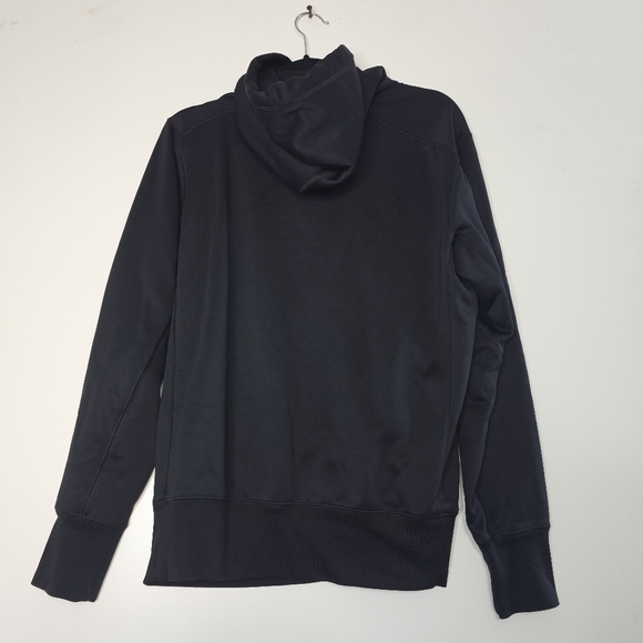 NIKE Men's Black Sweatshirt Hoodie Kangaroo pocket size Midium - Picture 5 of 11